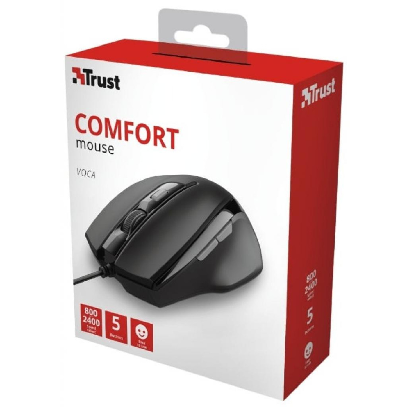 Миша Trust Voca USB Black (23650)