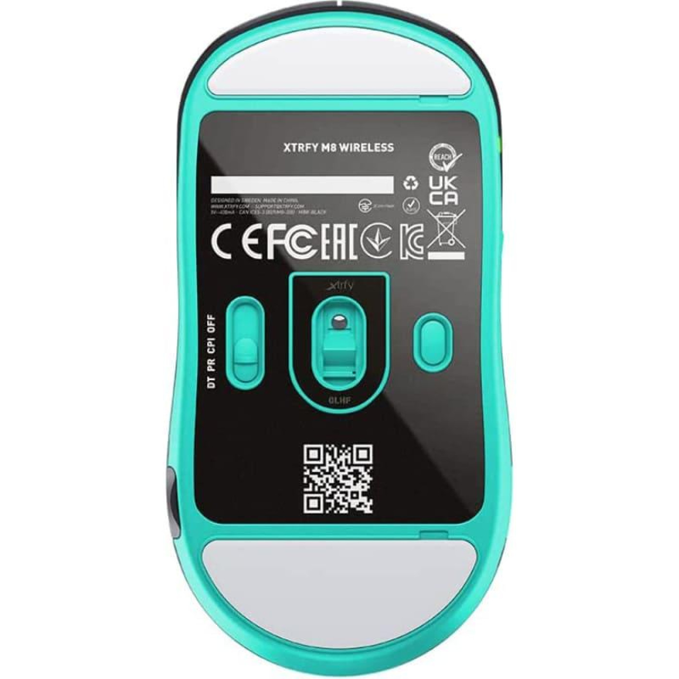 Беспроводная мышь Cherry Xtrfy M8 WIRELESS Black (M8W-RGB-BLACK)