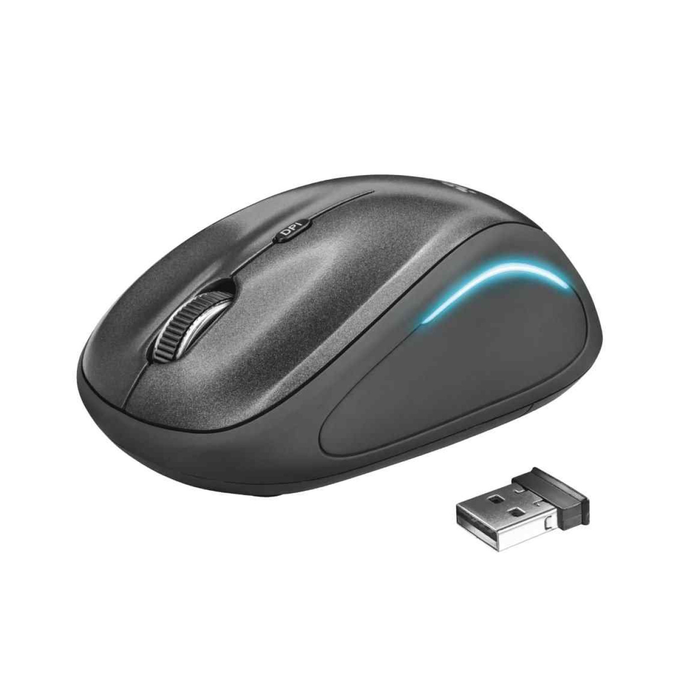 Беспроводная мышь Trust Yvi FX Black (22333)