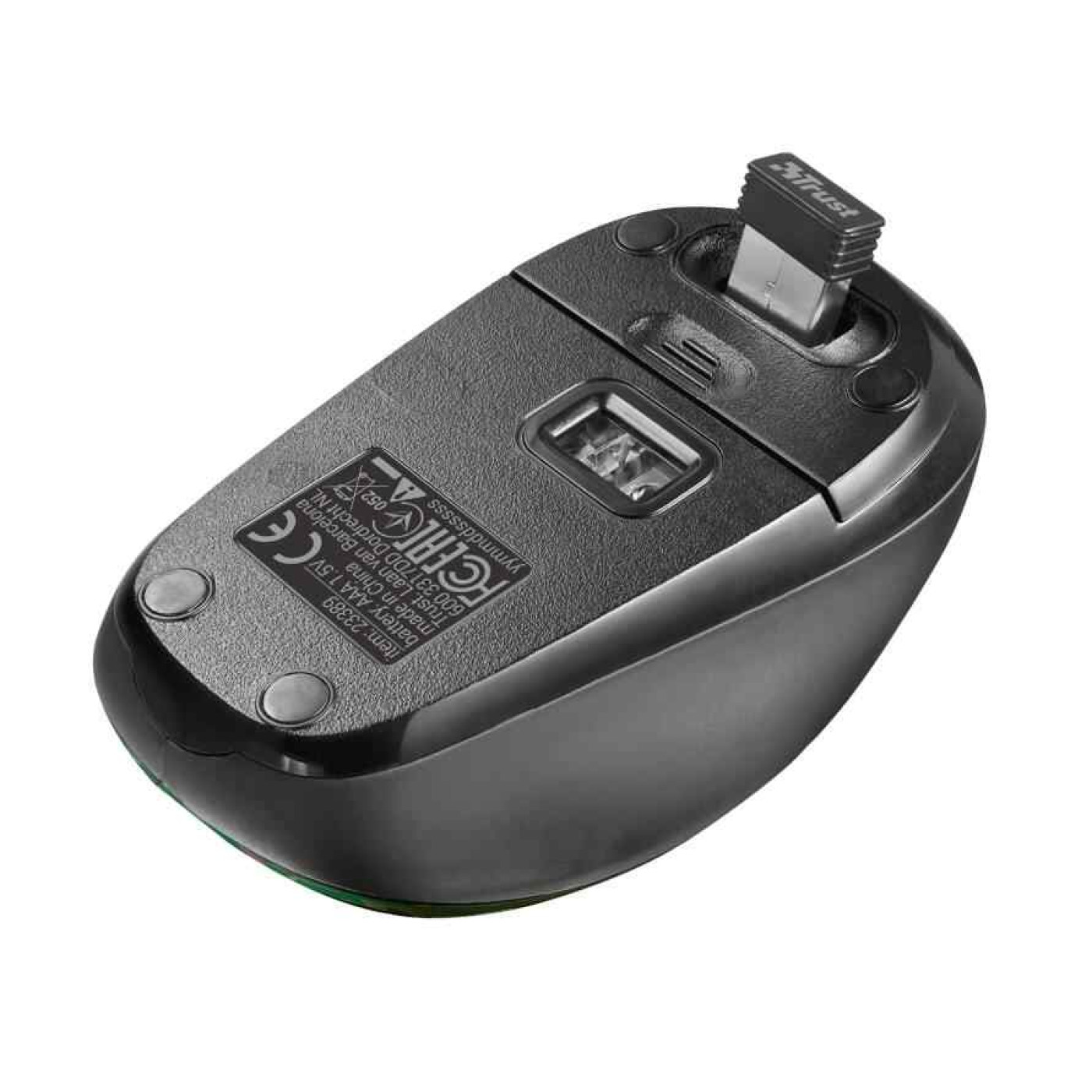 Беспроводная мышь Trust Yvi Toucan Black (23389)