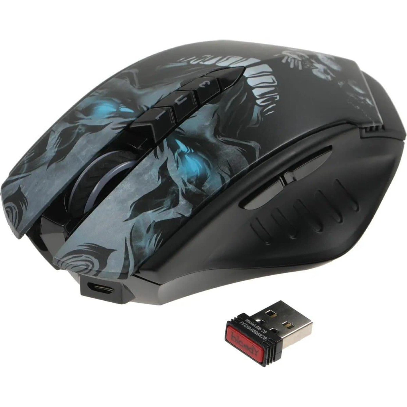 Беспроводная мышь Bloody A4Tech R80 Plus Wireless Skull (R80 Plus (Skull))