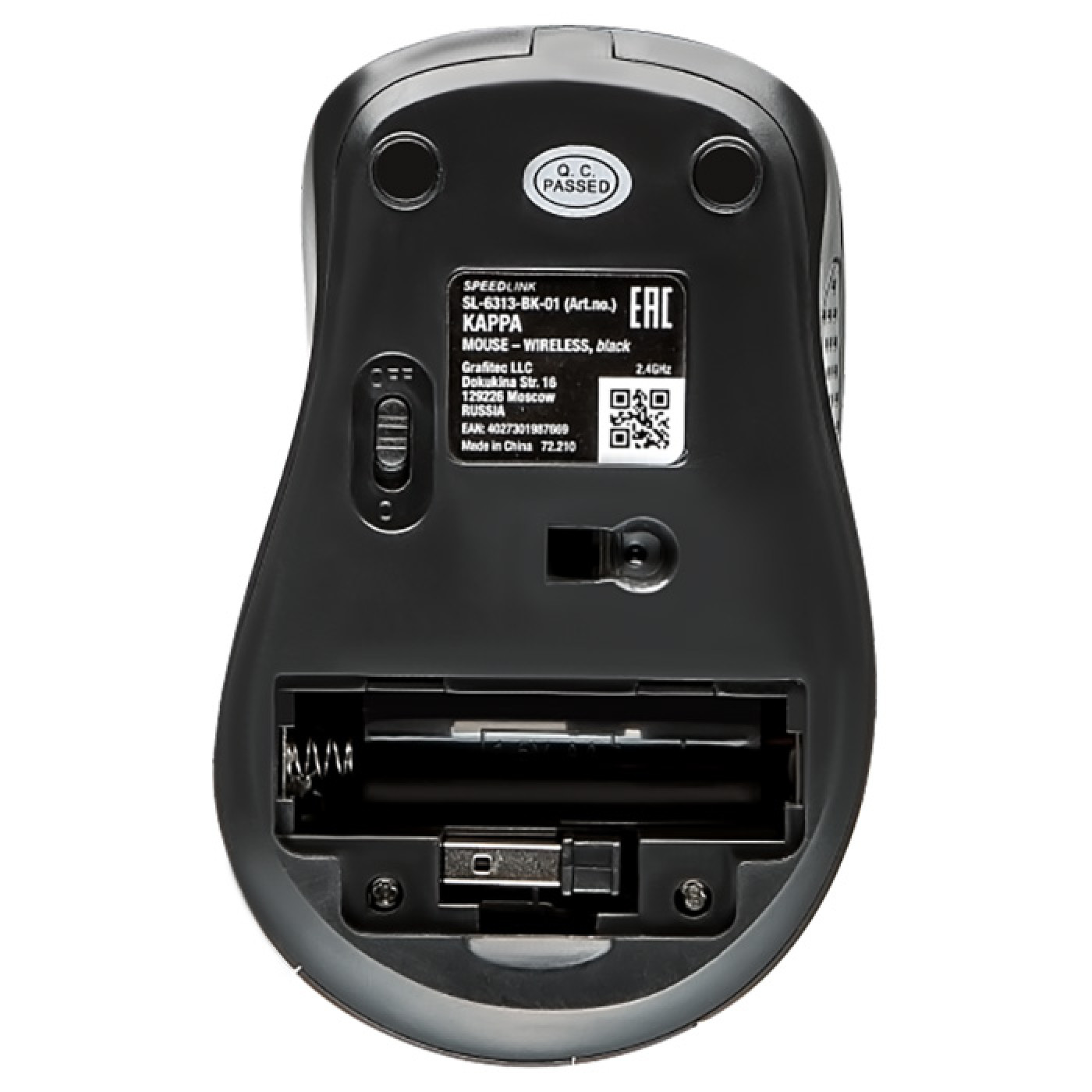 Мышь Speedlink KAPPA Mouse - Wireless USB, red (SL-630011-RD)