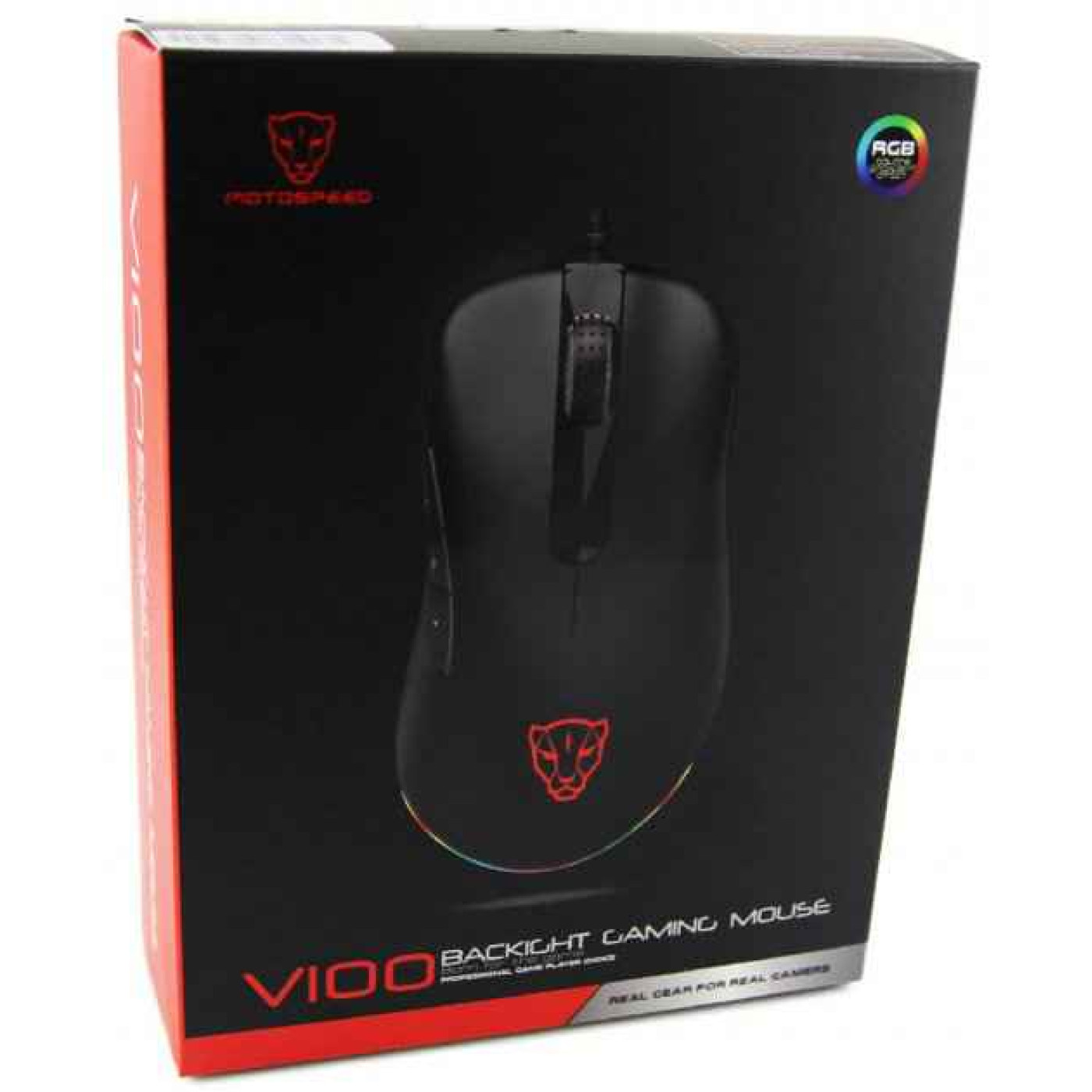 Мышь Motospeed V100 USB Black (mtv100)