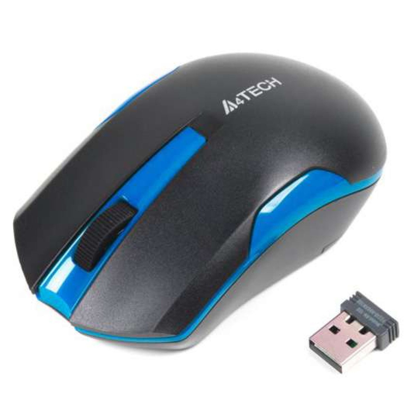 Беспроводная мышь A4Tech G3-200N V-Track Wireless Black/Blue (G3-200N (Black+Blue))