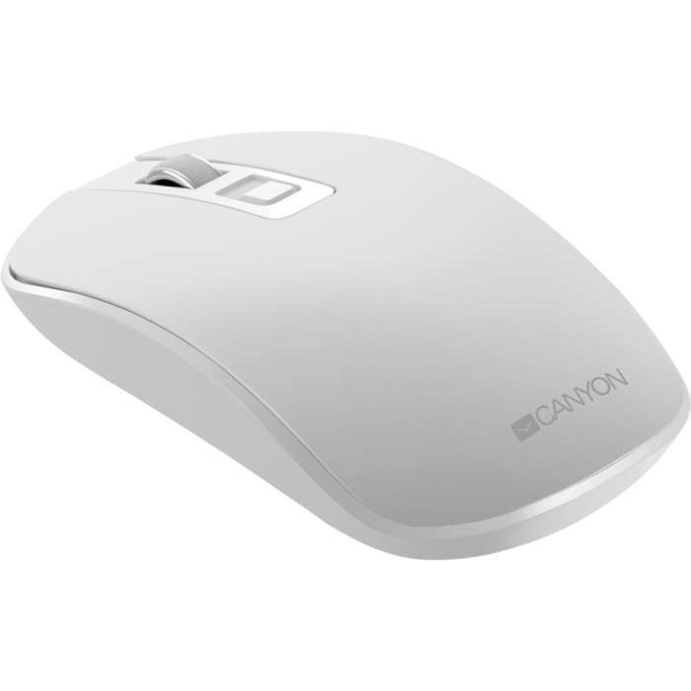 Бездротова миша Canyon CNS-CMSW18PW Wireless White (CNS-CMSW18PW)