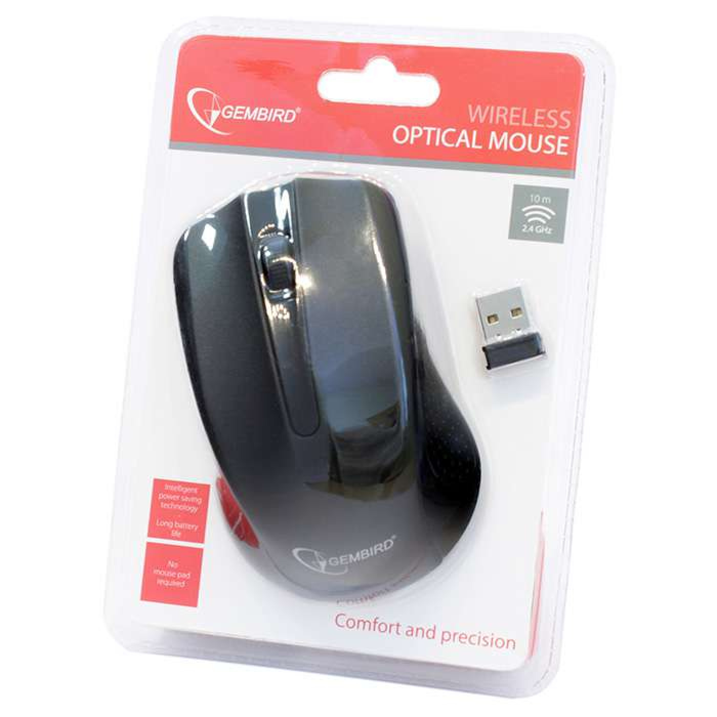 Беспроводная мышь Gembird MUSW-101 Black (MUSW-101)