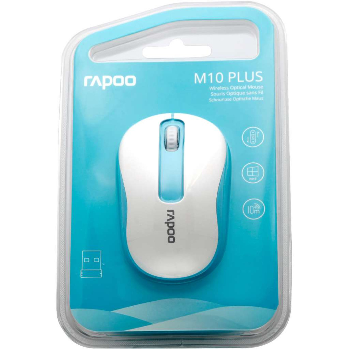 Беспроводная мышь Rapoo M10 Plus Wireless Blue (M10 Plus Blue)