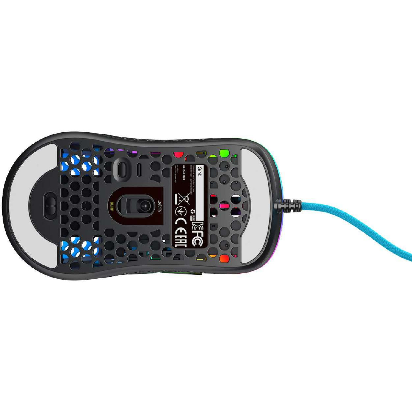 Мышь Cherry Xtrfy M42 RGB USB Blue (XG-M42-RGB-BLUE)