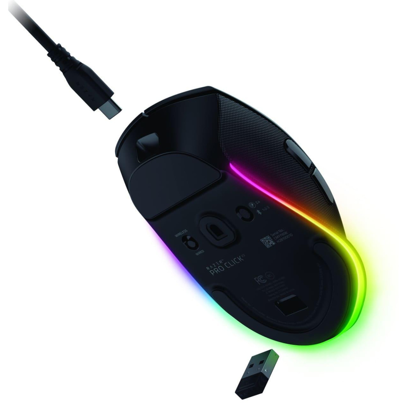 Миша Razer Pro Click V2 RGB Black (RZ01-03900100-R3M1)