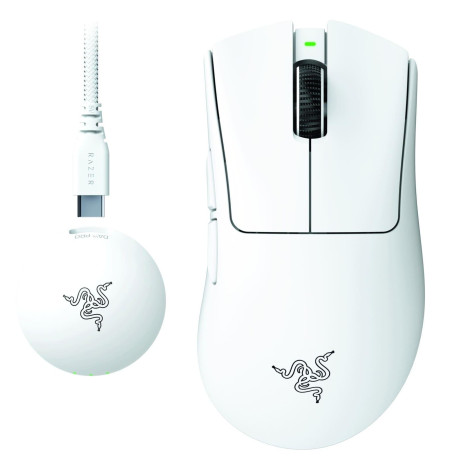 Миша Razer DeathAdder V4 PRO Wireless White (RZ01-05330200-R3G1)