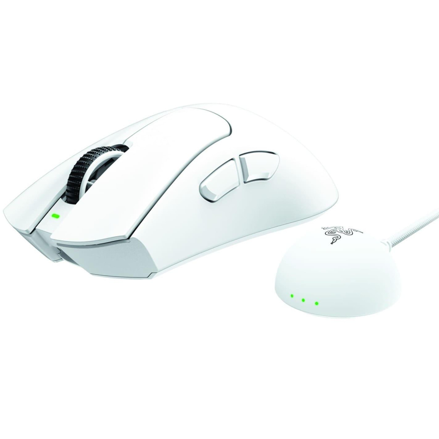 Миша Razer DeathAdder V4 PRO Wireless White (RZ01-05330200-R3G1)