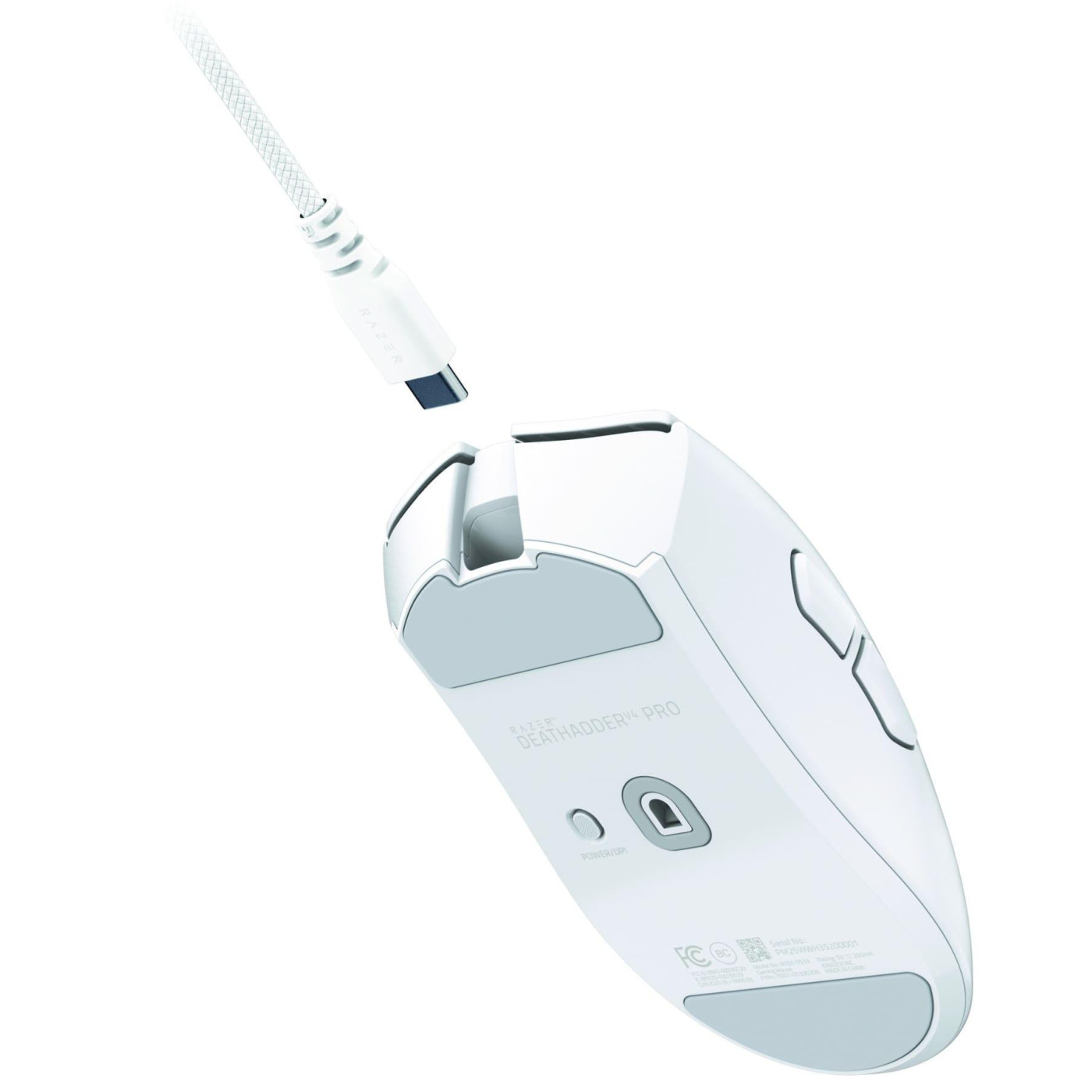 Миша Razer DeathAdder V4 PRO Wireless White (RZ01-05330200-R3G1)