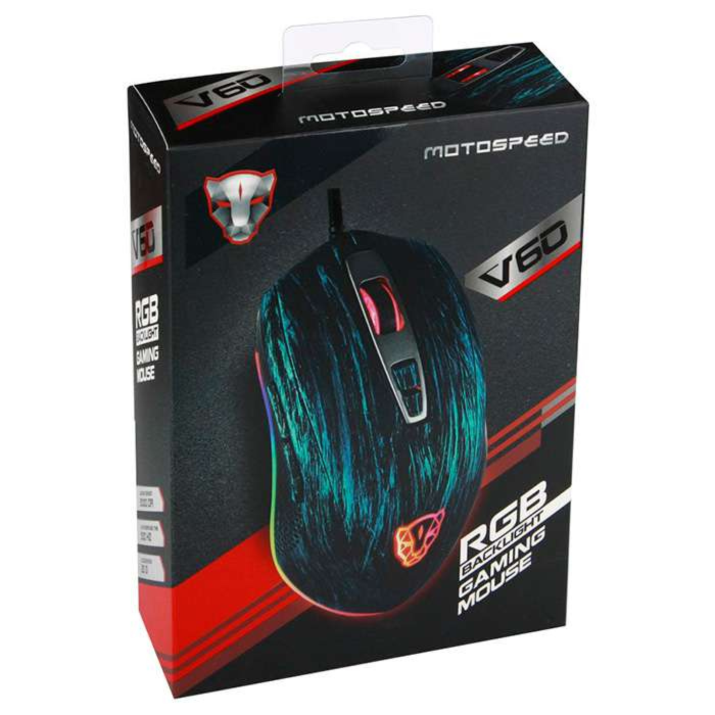 Мышь Motospeed V60 USB Black (mtv60)