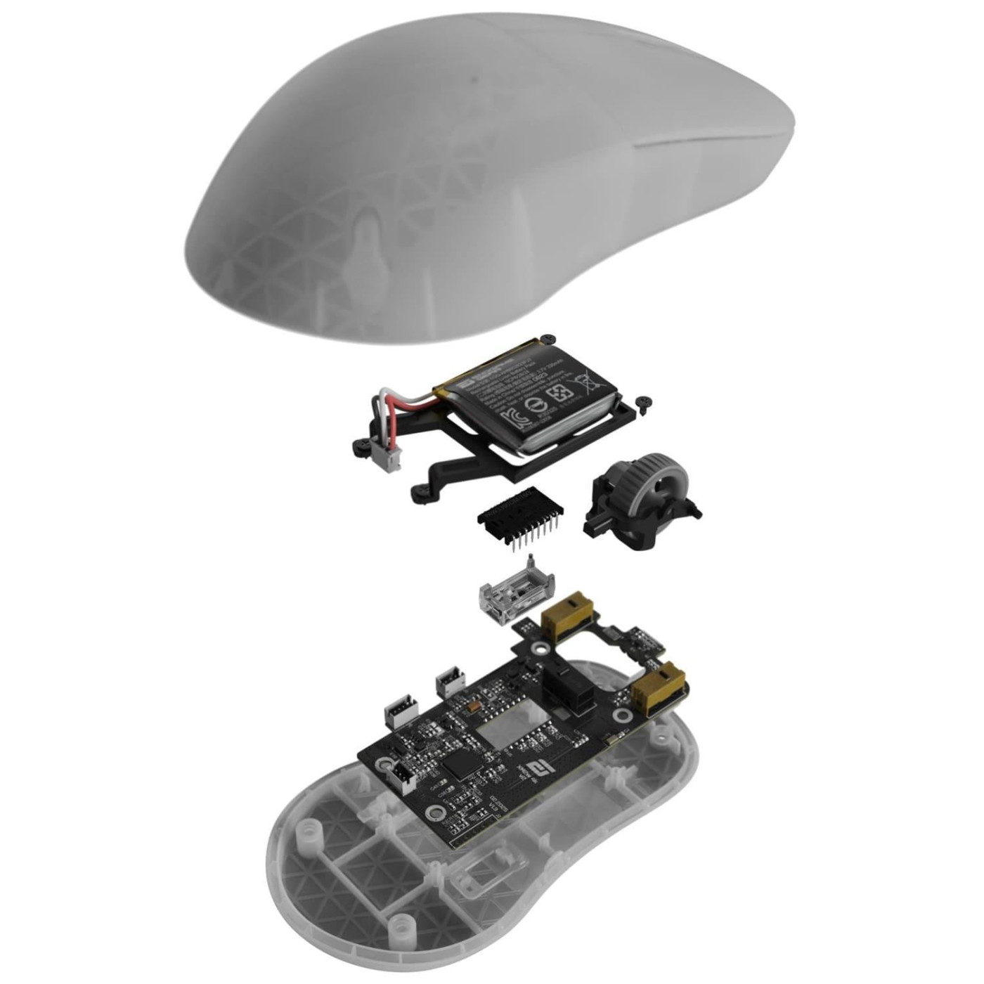 Мышь ENDGAME GEAR XM2w 4k v2 White (Transparent) (PGW-EG-MOU-082)