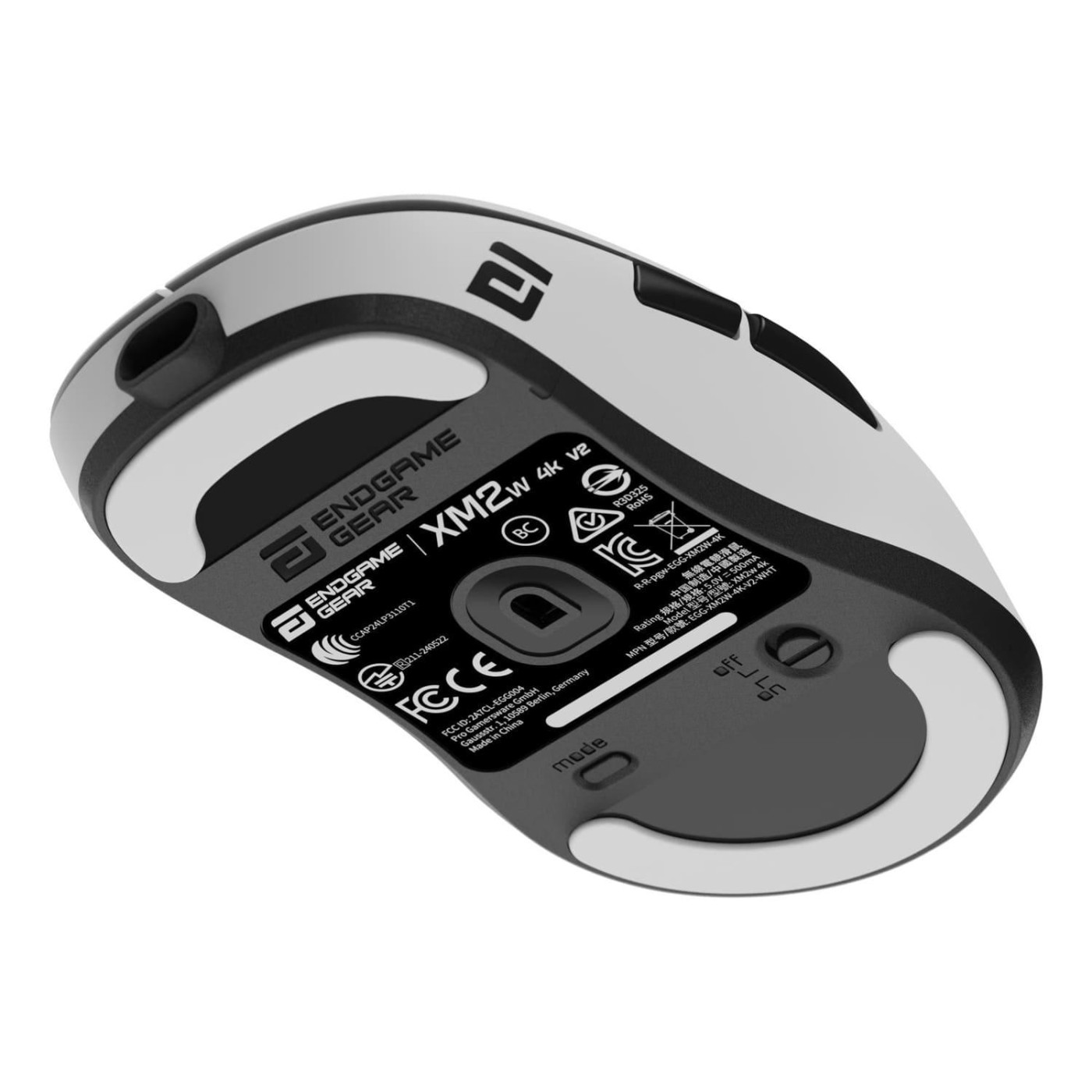 Мышь ENDGAME GEAR XM2w 4k v2 White (PGW-EG-MOU-080)