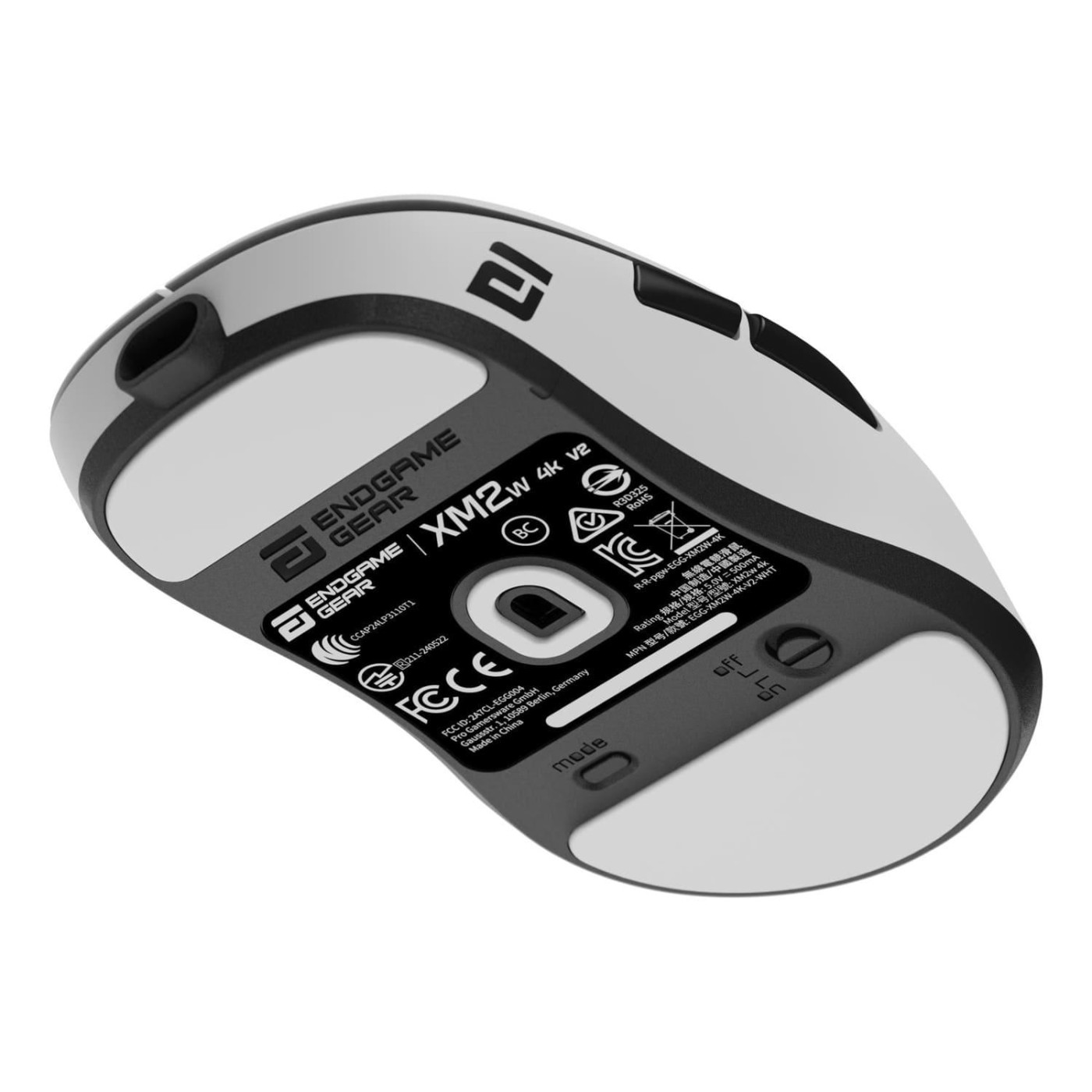 Мышь ENDGAME GEAR XM2w 4k v2 White (PGW-EG-MOU-080)