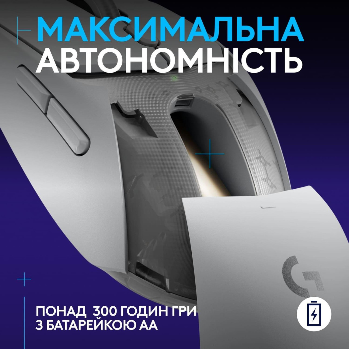 Беспроводная мышь Logitech G309 Lightspeed Wireless White (910-007207) U1
