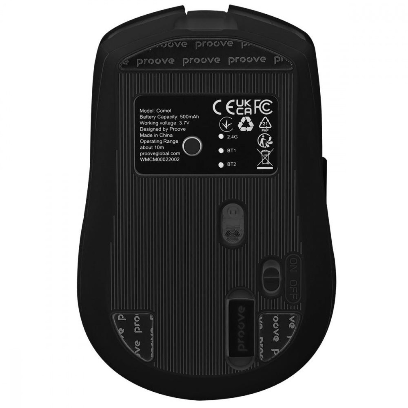 Миша Proove Comet Black (WMCM00022001)