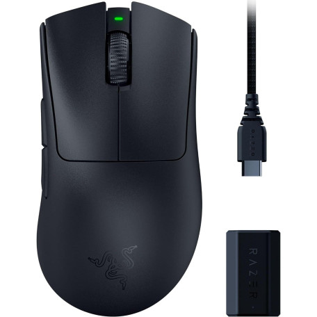Бездротова миша Razer DeathAdder V3 PRO and HyperPolling Wireless Dongle (RZ01-04630300-R3WL)