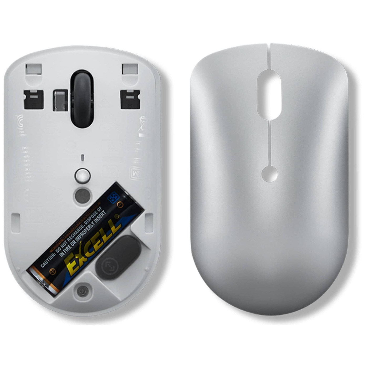 Беспроводная мышь Lenovo 540 USB-C Wireless Compact Mouse Cloud Grey 540 USB-C Wireless Cloud Grey (GY51D20869)