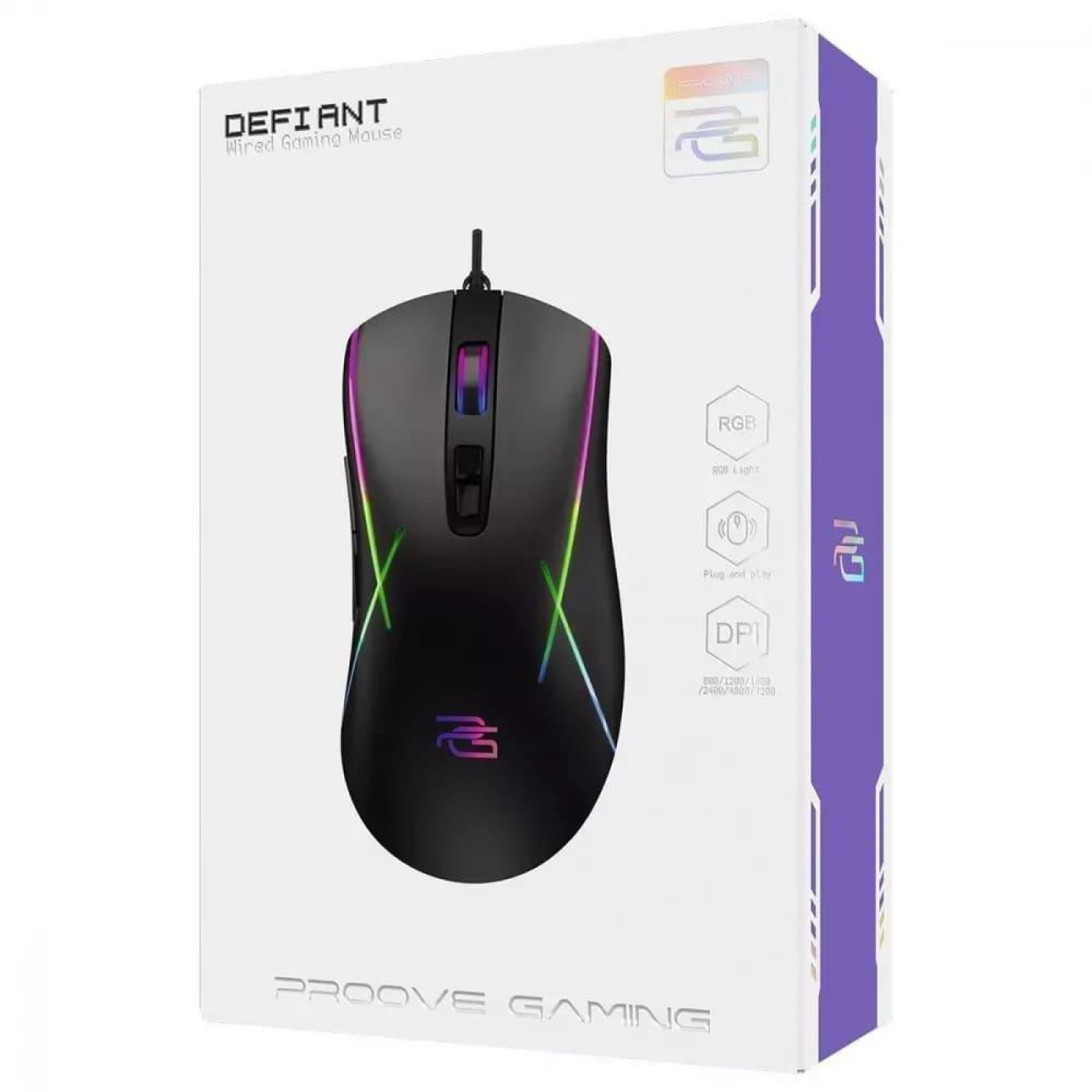 Мышь Proove Gaming Defiant USB Black (CMDE00000102)