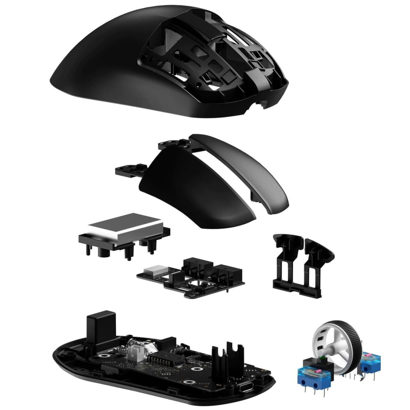 Миша GamePro Asgard Thor 1K Dock Station Black (GM023B)