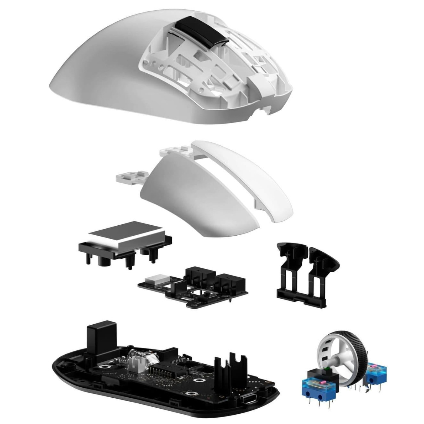 Миша GamePro Asgard Thor 1K Dock Station White (GM023W) U1