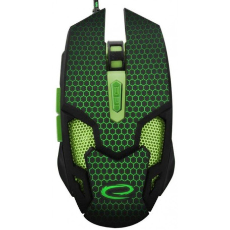 Миша Esperanza EGM207G Cobra USB Black-Green (EGM207G)