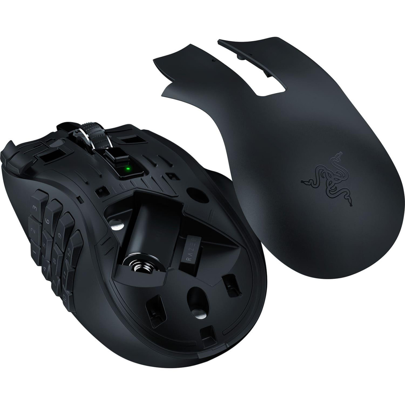 Бездротова миша Razer Naga V2 HyperSpeed Wireless Black (RZ01-03600100-R3G1)