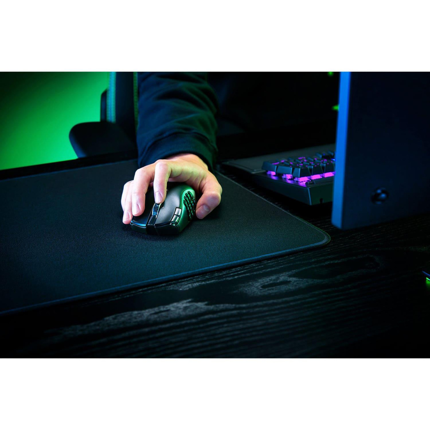 Бездротова миша Razer Naga V2 HyperSpeed Wireless Black (RZ01-03600100-R3G1)
