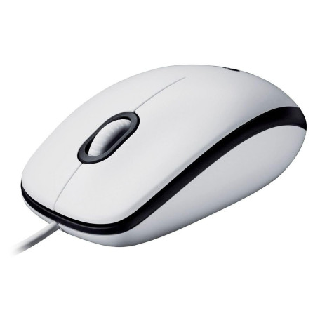 Миша Logitech M100 USB White (910-006764)