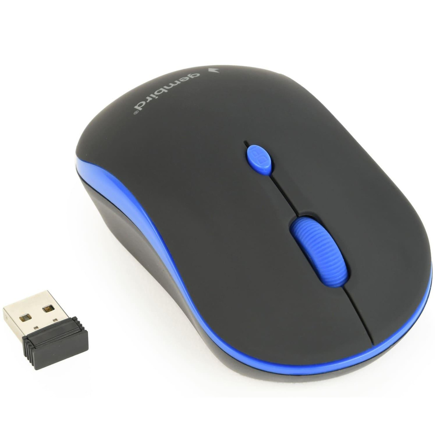 Беспроводная мышь Gembird MUSW-4B-03-B Black-Blue (MUSW-4B-03-B)