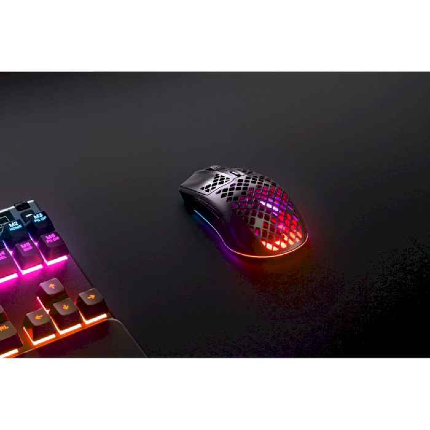 Беспроводная мышь SteelSeries Aerox 3 Wireless Onyx Black (62612)
