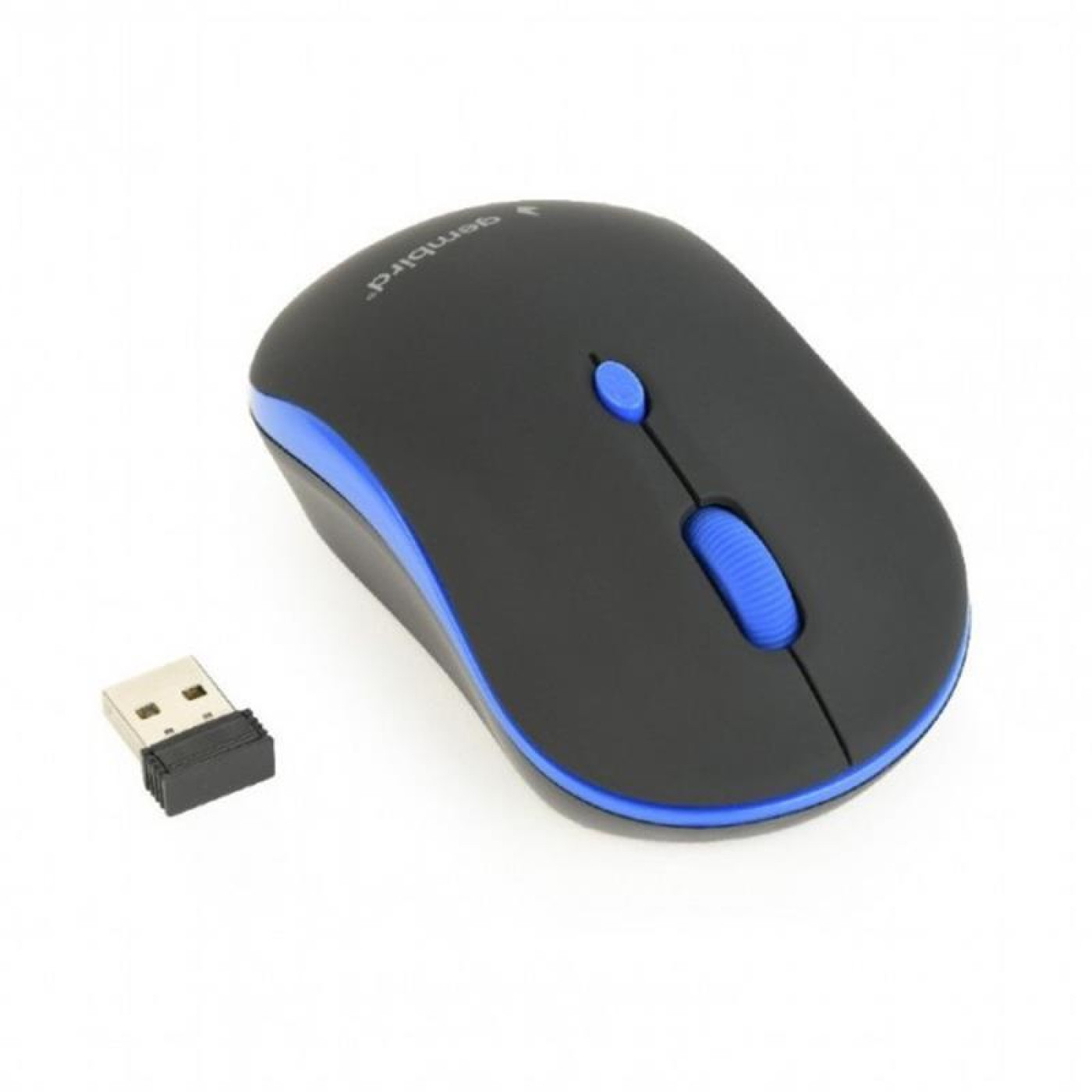 Беспроводная мышь Gembird MUSW-4B-03-B Black-Blue (MUSW-4B-03-B)
