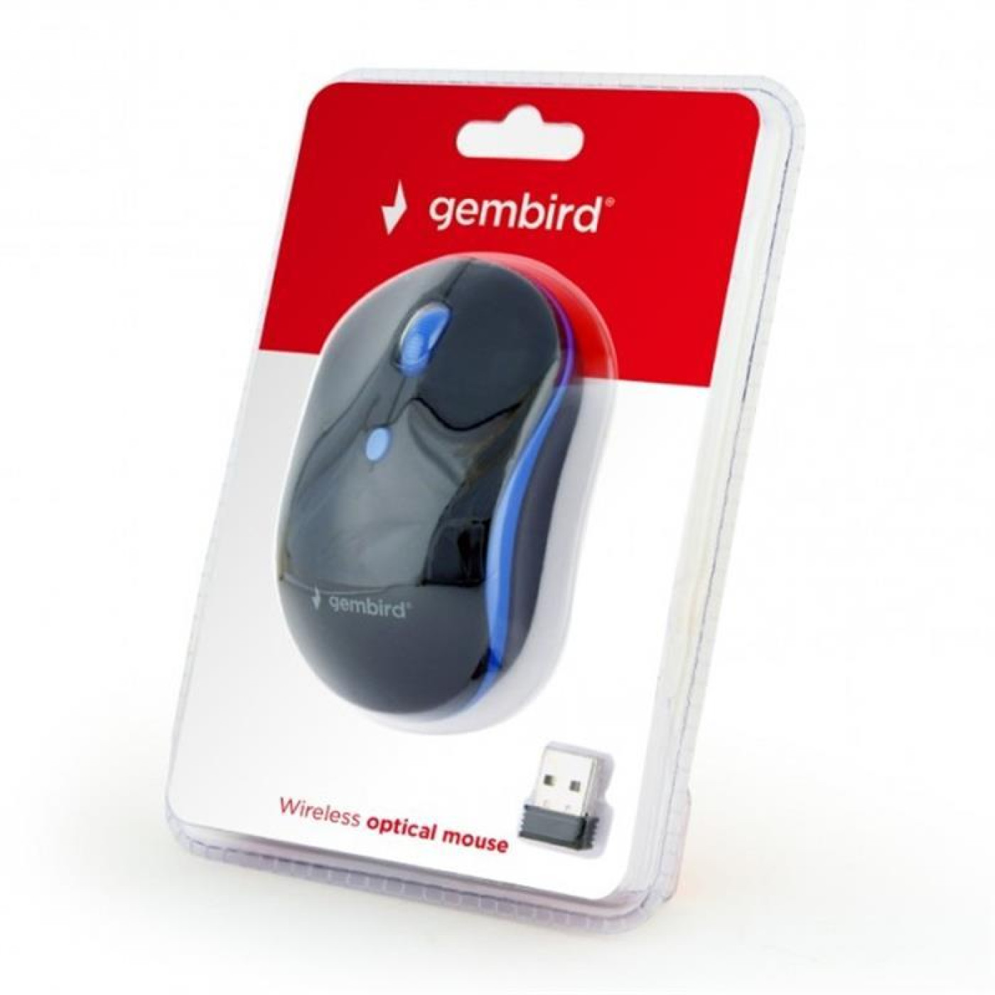 Беспроводная мышь Gembird MUSW-4B-03-B Black-Blue (MUSW-4B-03-B)