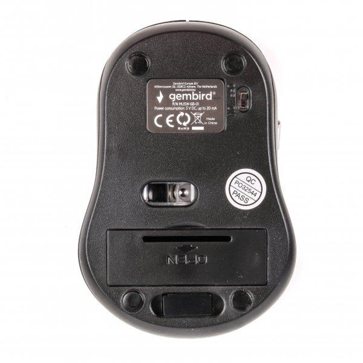 Беспроводная мышь Gembird MUSW-6B-01 Black (MUSW-6B-01)