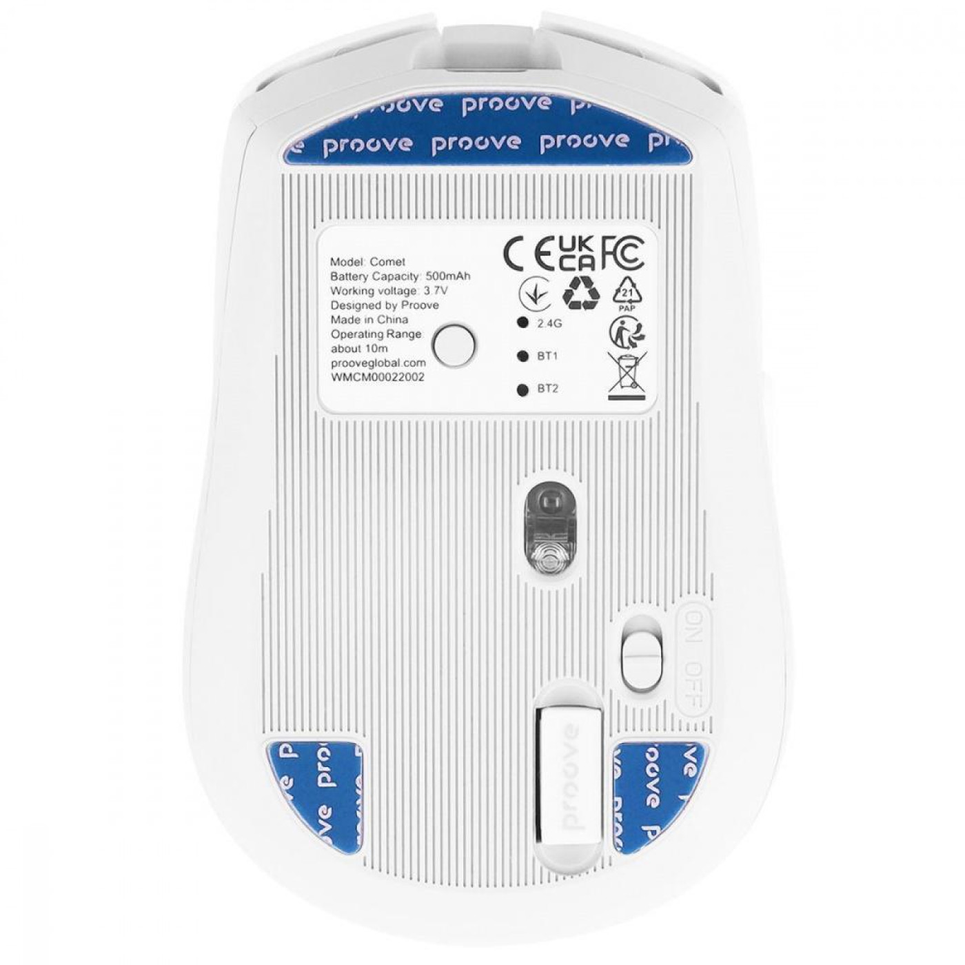 Миша Proove Comet White (WMCM00022002)
