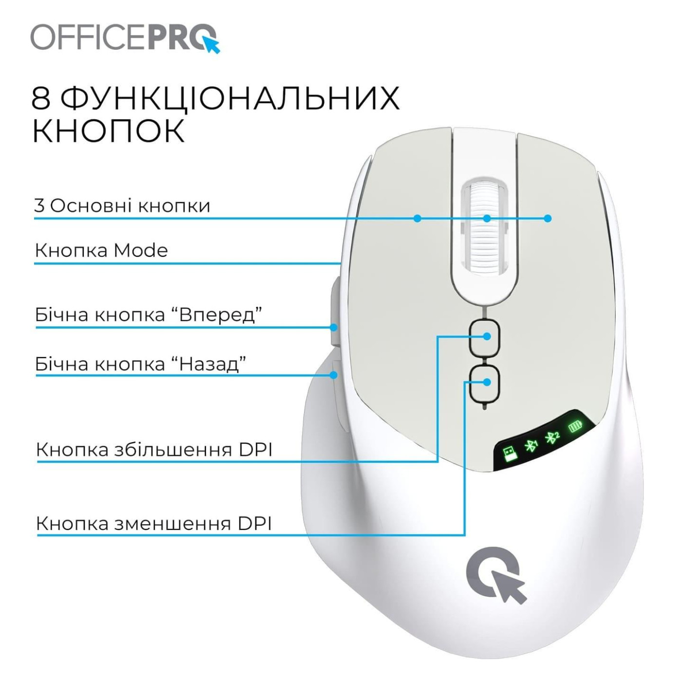 Мышь OfficePro M520W (M520W)