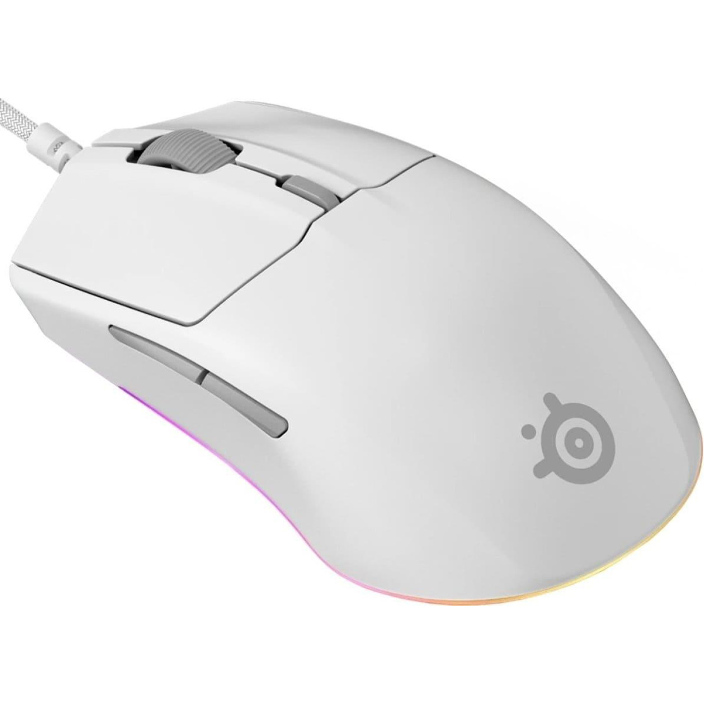 Мышь SteelSeries Rival 3 Gen 2 RGB White (62516)
