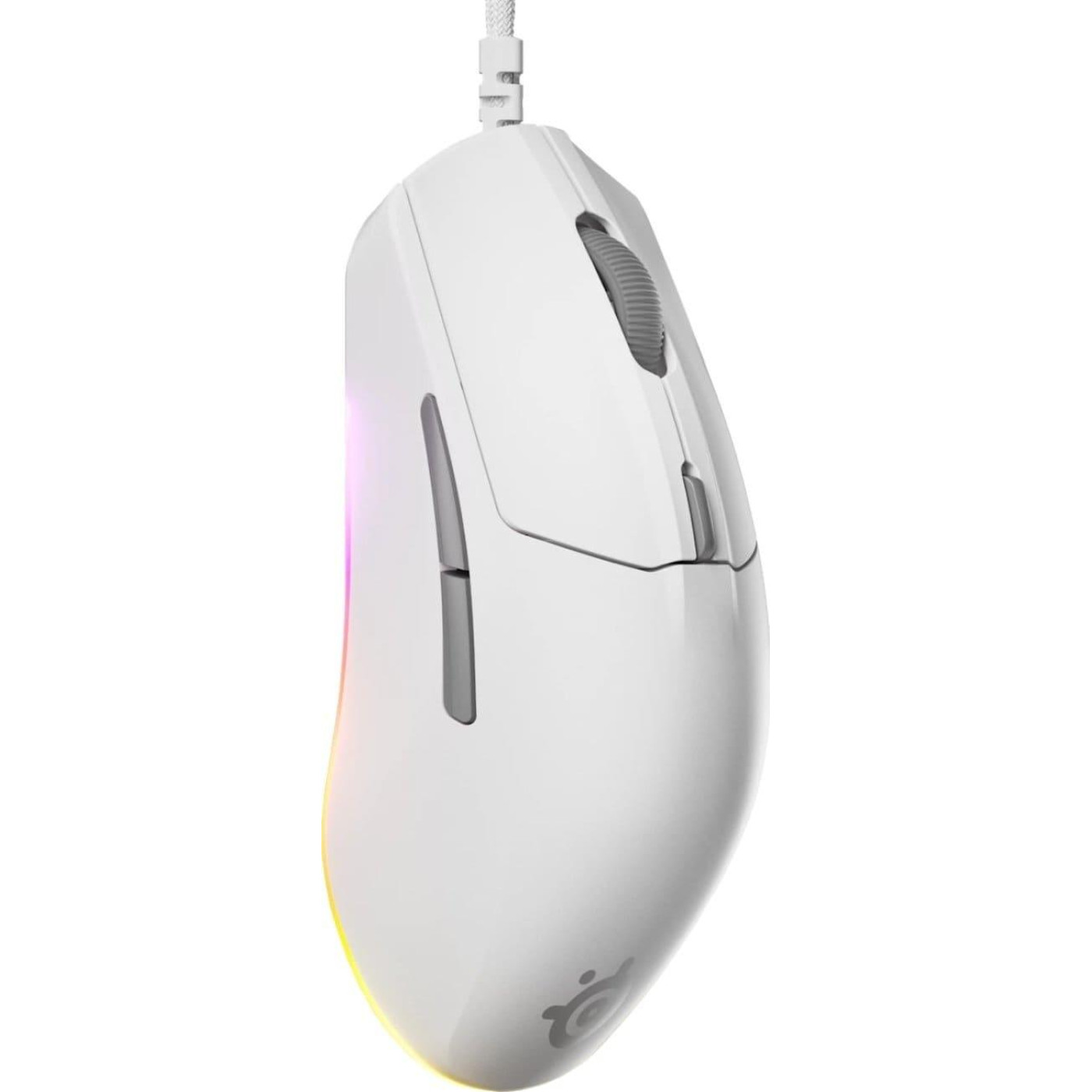 Мышь SteelSeries Rival 3 Gen 2 RGB White (62516)
