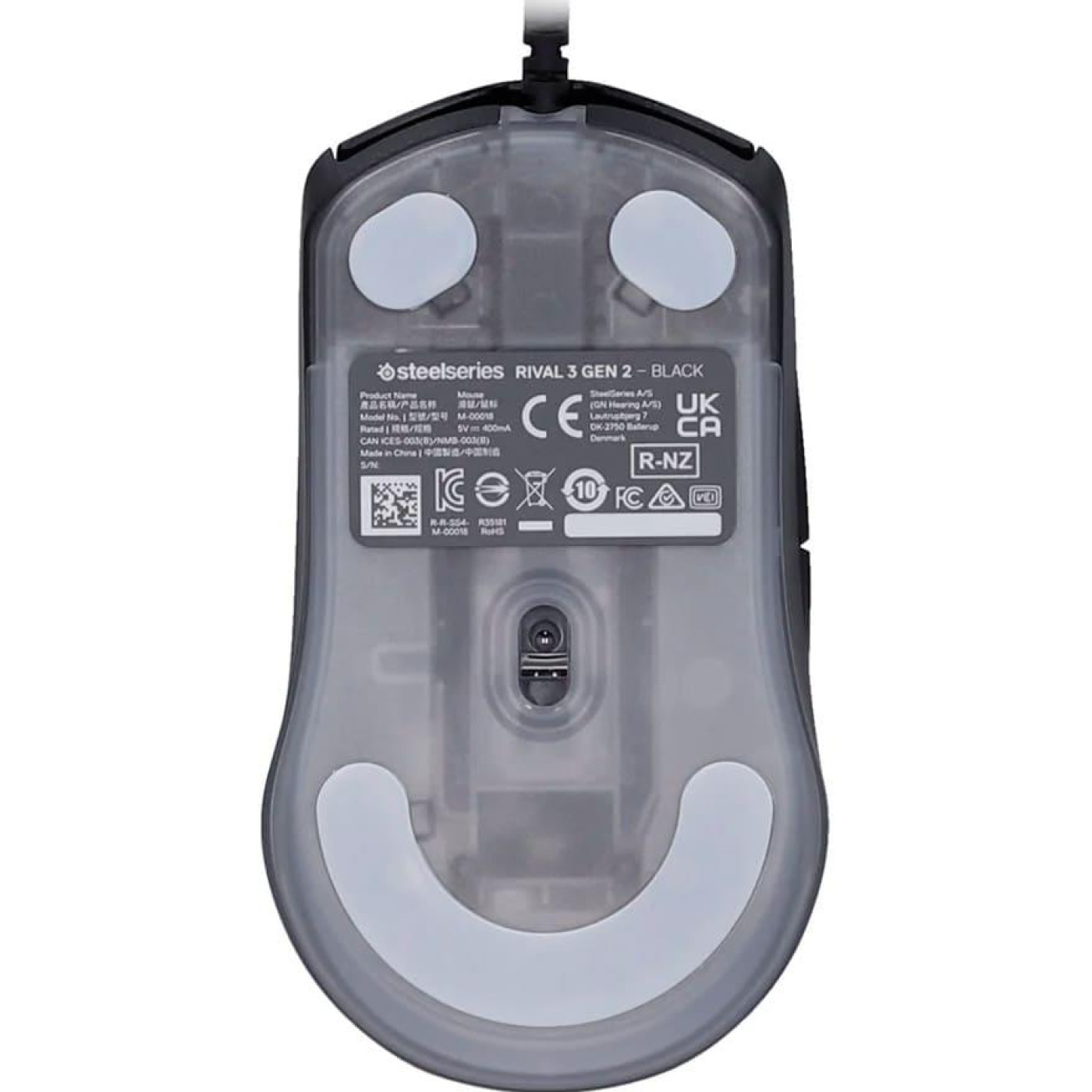 Мышь SteelSeries Rival 3 Gen 2 RGB Black (62515)