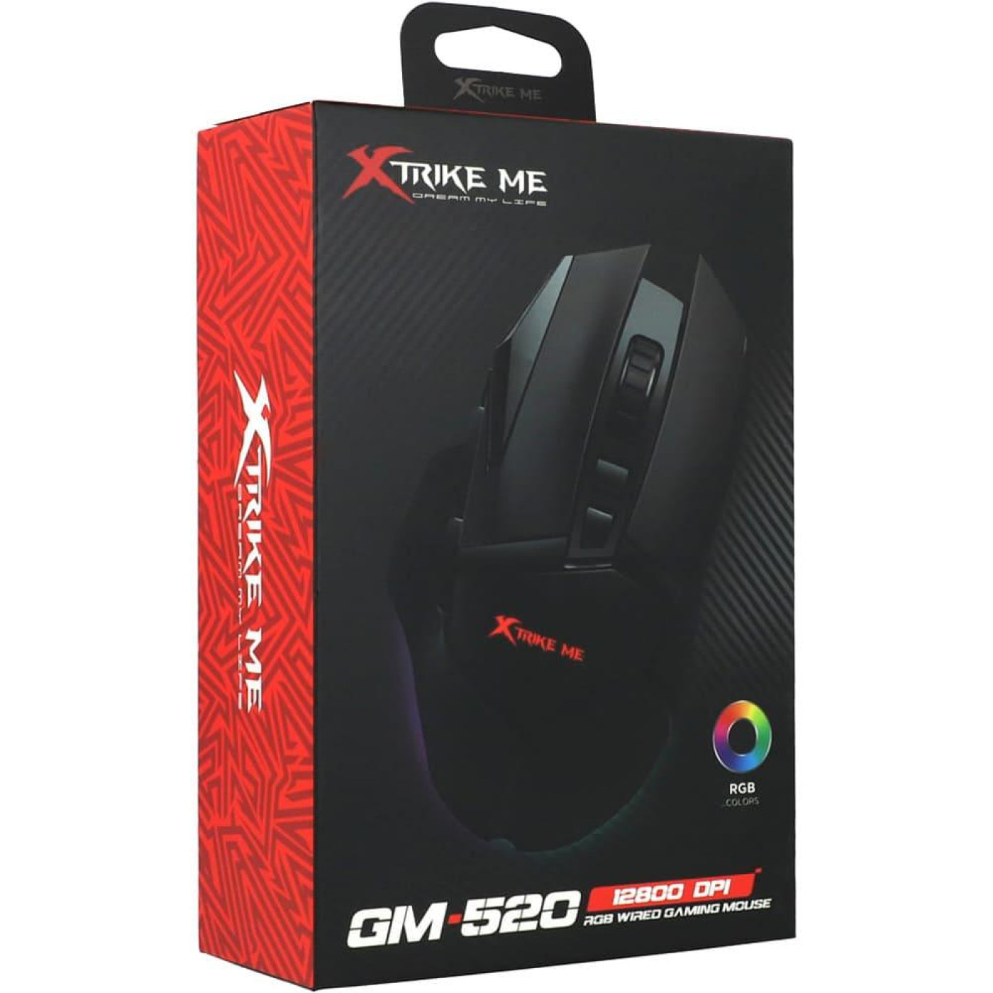Миша Xtrike Me GM-520 RGB Black (GM-520)