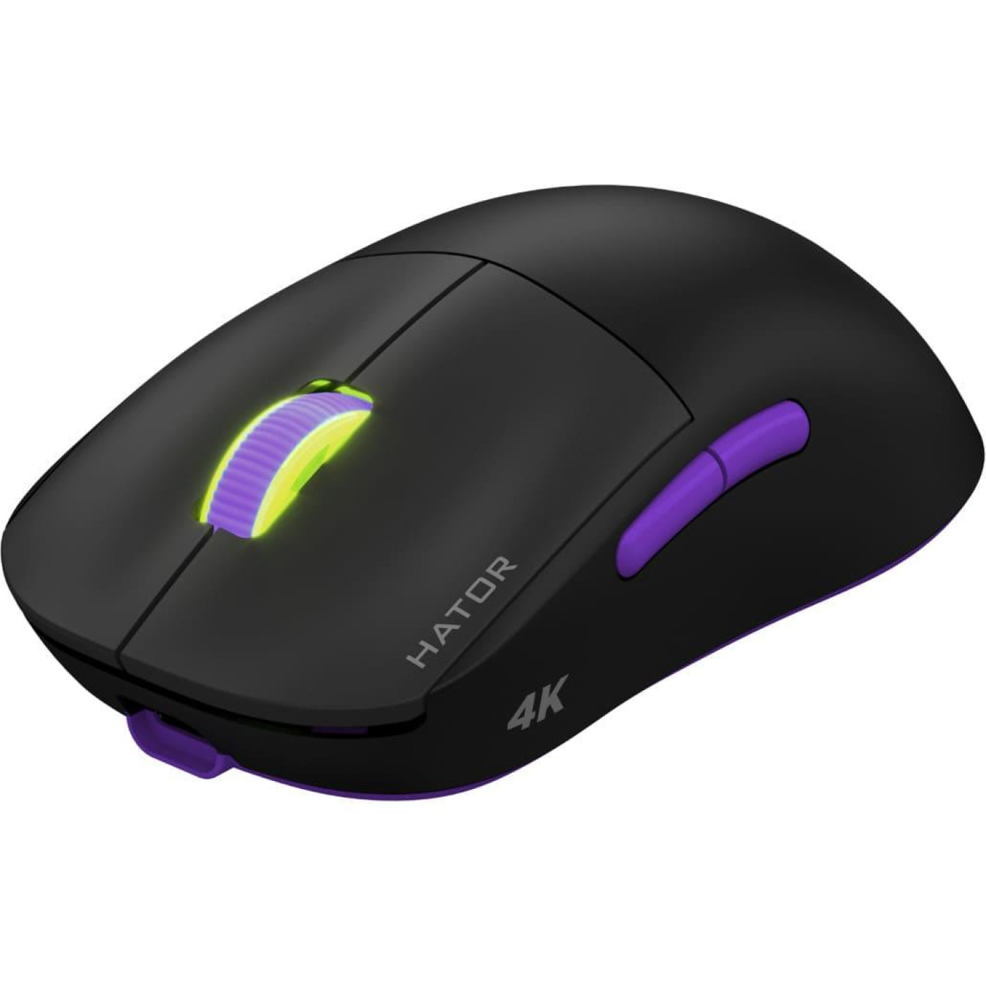 Бездротова миша HATOR Quasar 2 ULTRA 4K Wireless Black Lilac (HTM570BL)