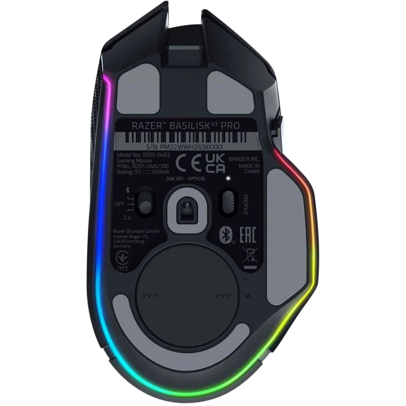 Миша Razer Basilisk V3 Pro 35K Black (RZ01-05240100-R3G1)