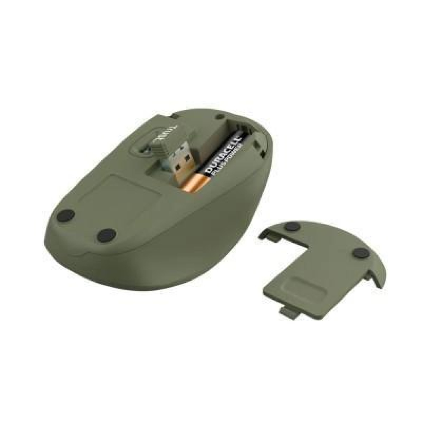 Беспроводная мышь Trust YVI+ Silent Eco Wireless Green (24552)