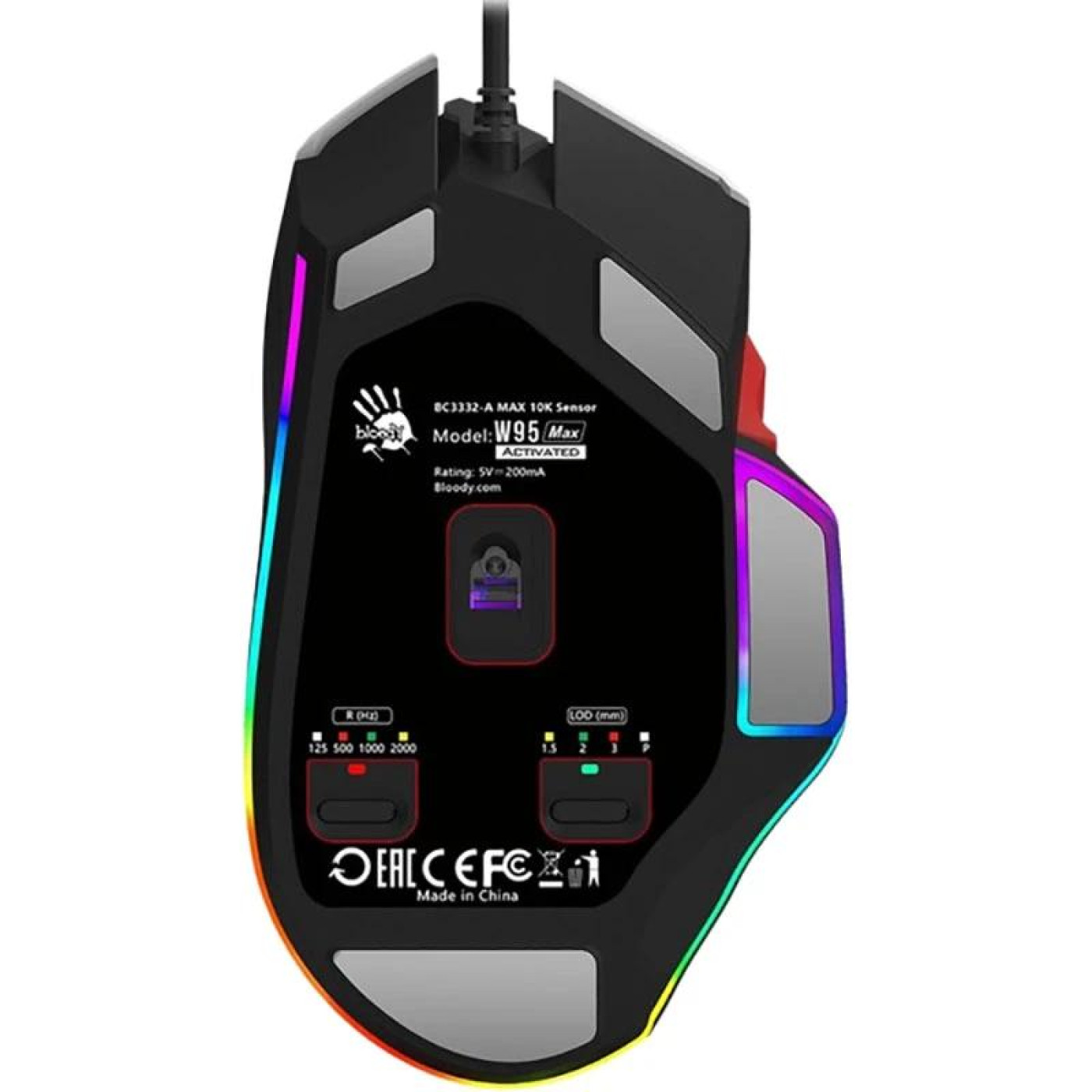 Миша Bloody A4Tech W95 Max USB Naraka (W95 Max (Naraka))