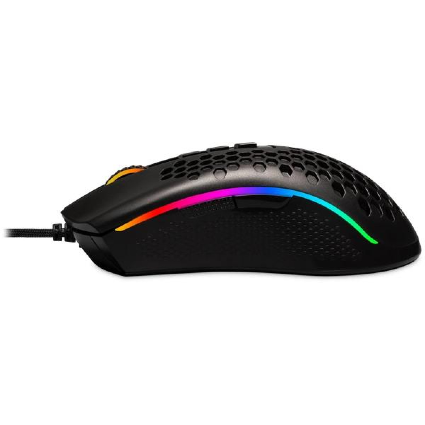 Мышь Redragon Storm M808 RGB Optical, игрова, 12400dpi., 7кн., Ultralight чорна (77854)