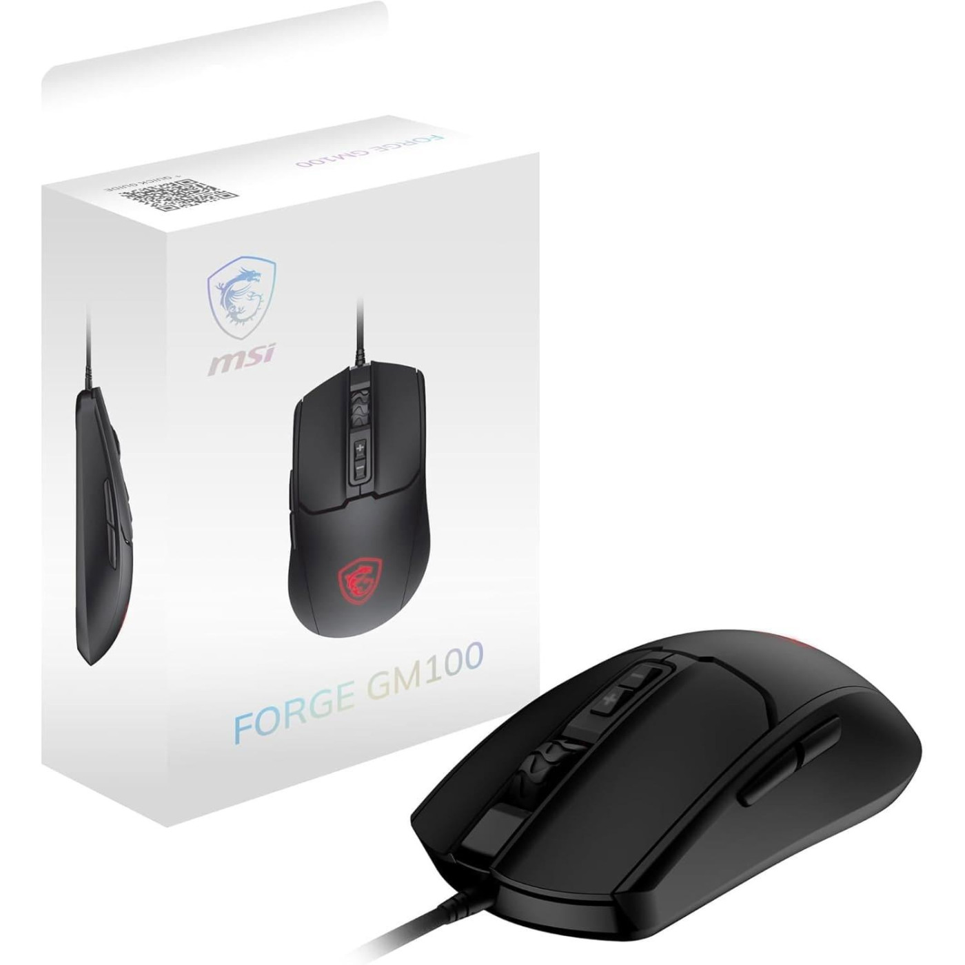 Миша MSI FORGE GM100 USB (FORGE GM100)