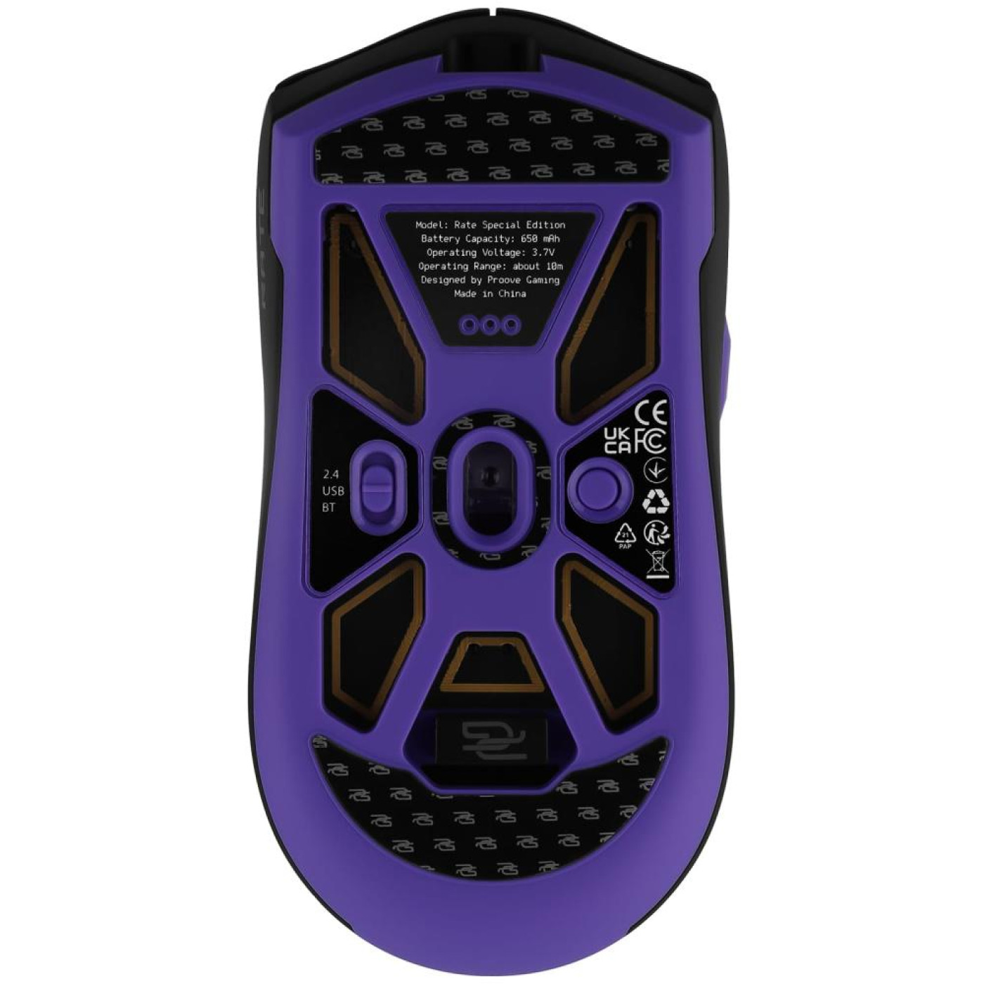 Миша Proove Gaming Rate Special Edition Black Purple (CMRTWRS03001)