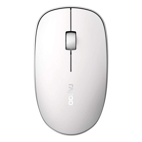 Бездротова миша Rapoo M200 Silent Wireless/Bluetooth White (M200 Silent white)